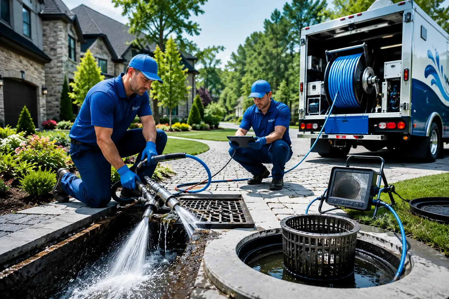 Local outdoor drain cleaning professionals in Cleveland, NC